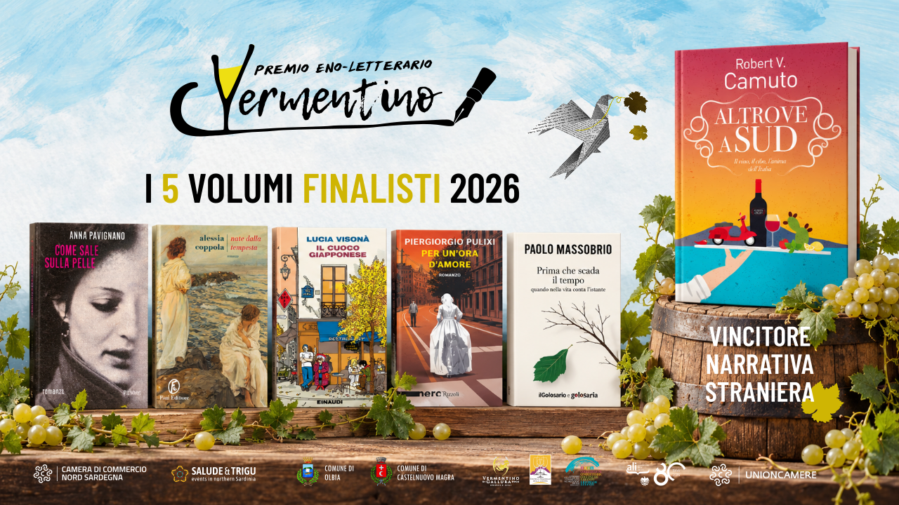 Finalisti Premio eno-letterario Vermentino 2026